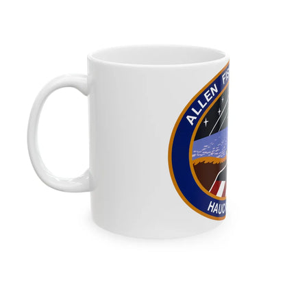 STS 51 a (NASA) White Coffee Mug-Go Mug Yourself