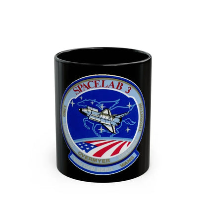 STS 51 b (NASA) Black Coffee Mug 11oz - Go Mug Yourself