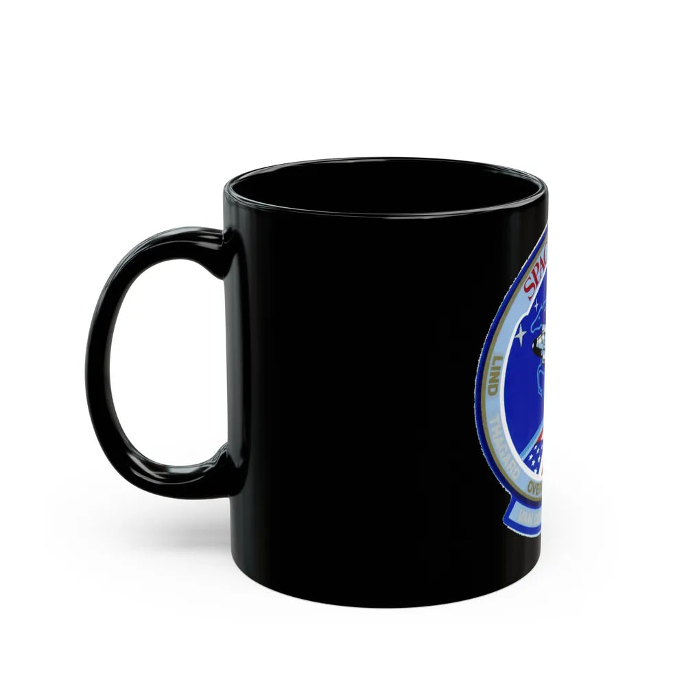 STS 51 b (NASA) Black Coffee Mug-Go Mug Yourself