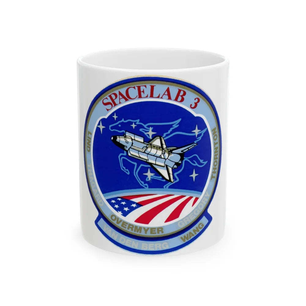 STS 51 b (NASA) White Coffee Mug-11oz-Go Mug Yourself