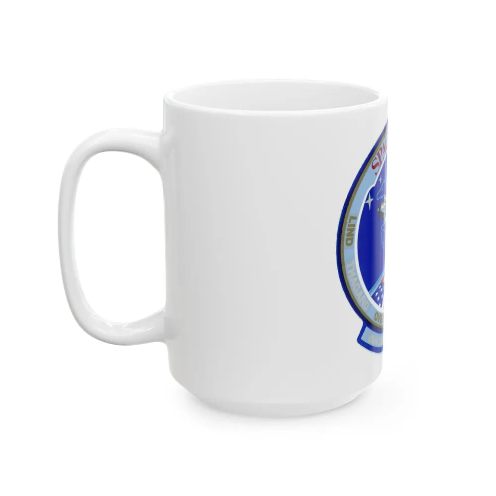 STS 51 b (NASA) White Coffee Mug-Go Mug Yourself