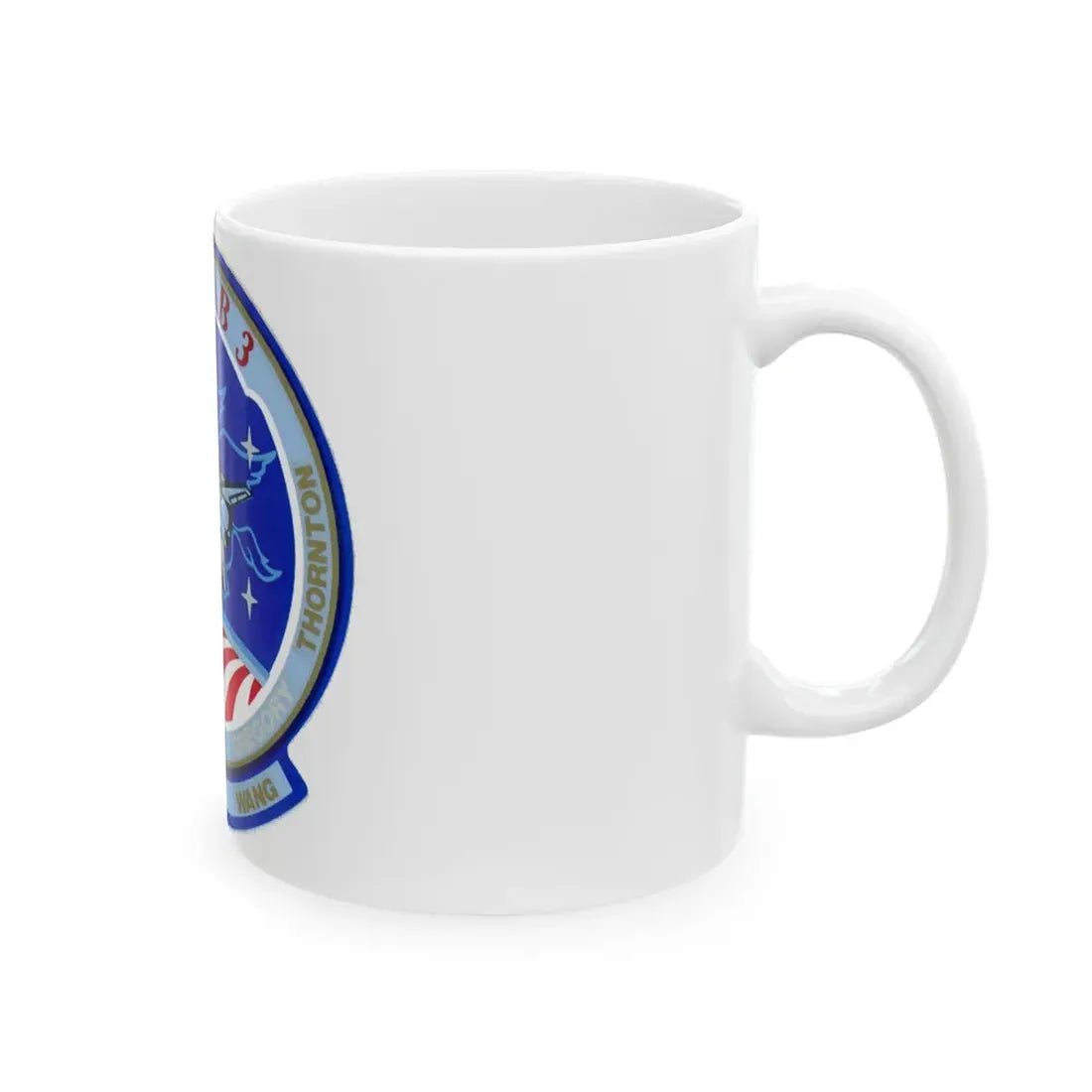 STS 51 b (NASA) White Coffee Mug - Go Mug Yourself