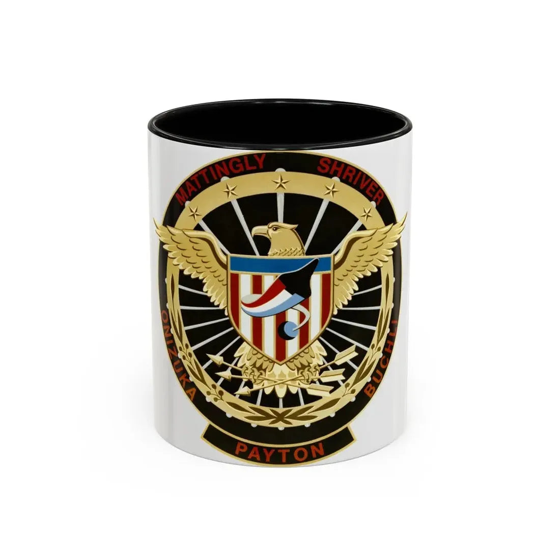 STS 51 c (NASA) Accent Coffee Mug 11oz Black - Go Mug Yourself