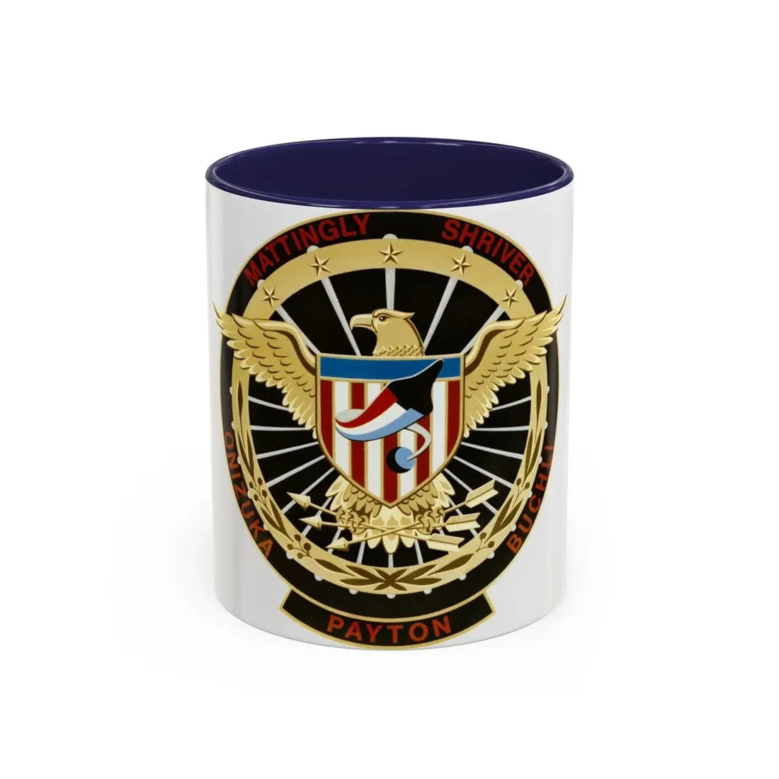 STS 51 c (NASA) Accent Coffee Mug 11oz Navy - Go Mug Yourself