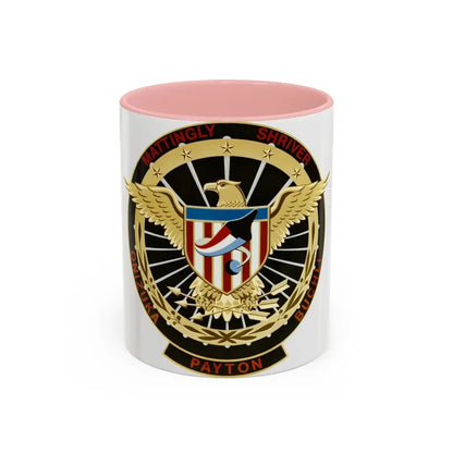 STS 51 c (NASA) Accent Coffee Mug 11oz Pink - Go Mug Yourself
