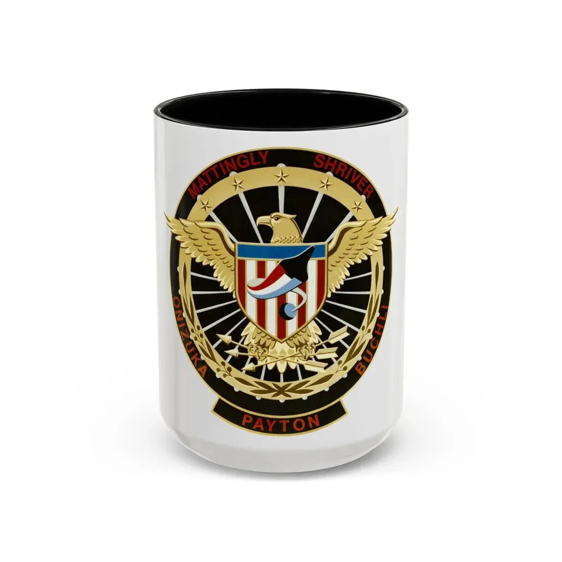 STS 51 c (NASA) Accent Coffee Mug 15oz Black - Go Mug Yourself