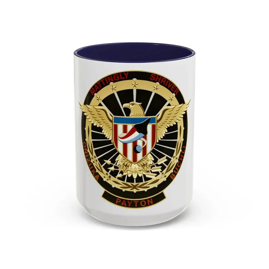 STS 51 c (NASA) Accent Coffee Mug 15oz Navy - Go Mug Yourself