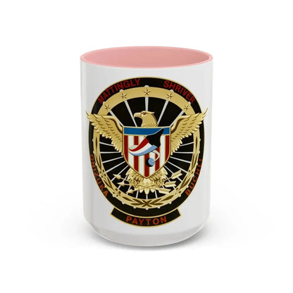 STS 51 c (NASA) Accent Coffee Mug 15oz Pink - Go Mug Yourself