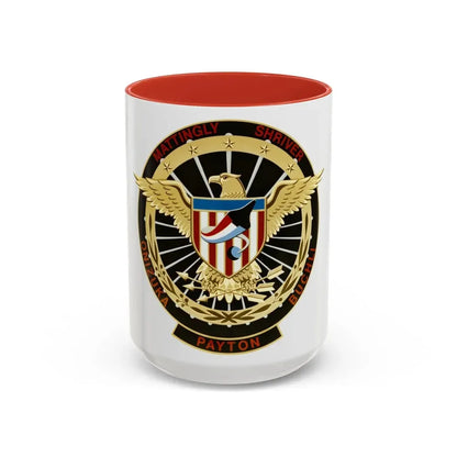 STS 51 c (NASA) Accent Coffee Mug 15oz Red - Go Mug Yourself