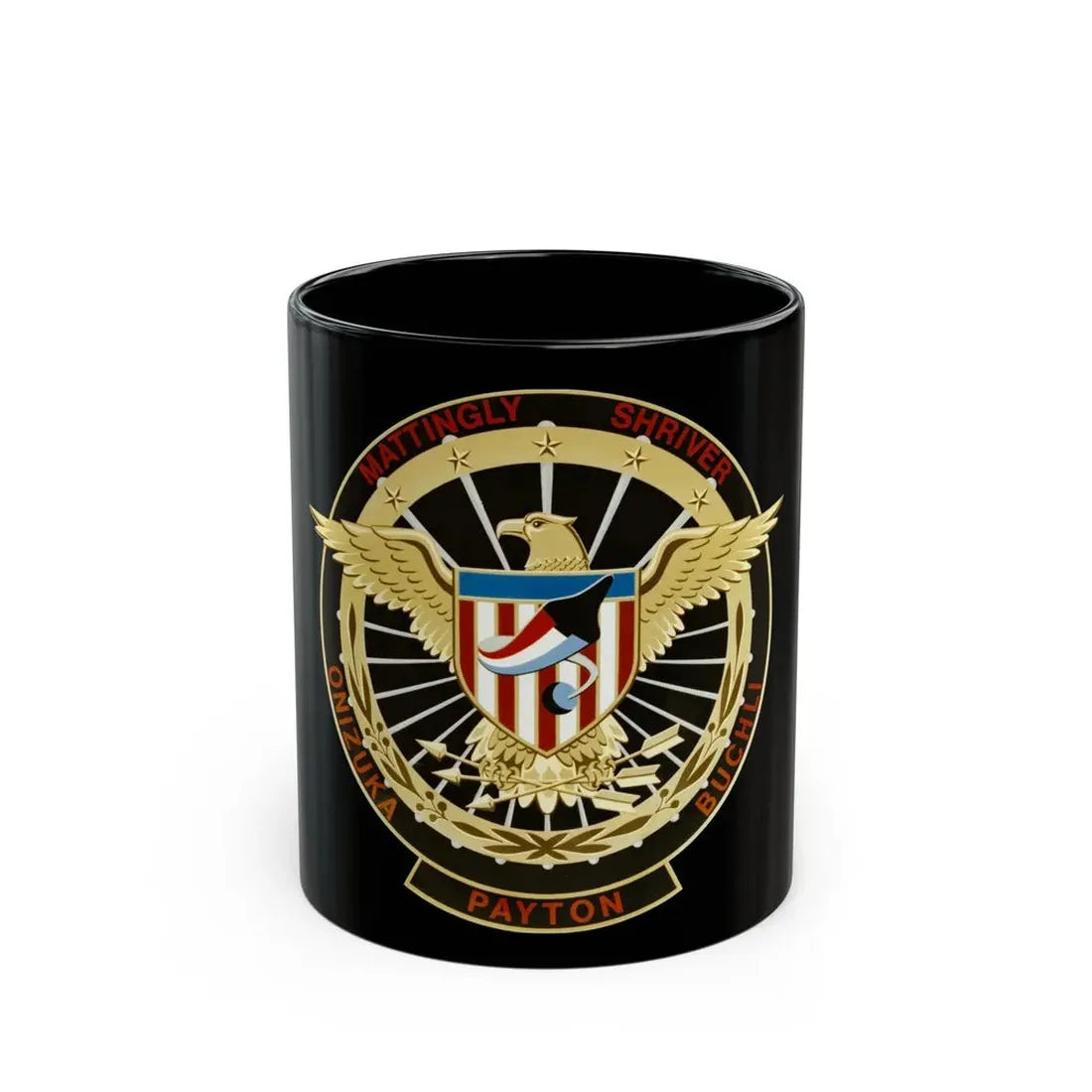 STS 51 c (NASA) Black Coffee Mug 11oz - Go Mug Yourself