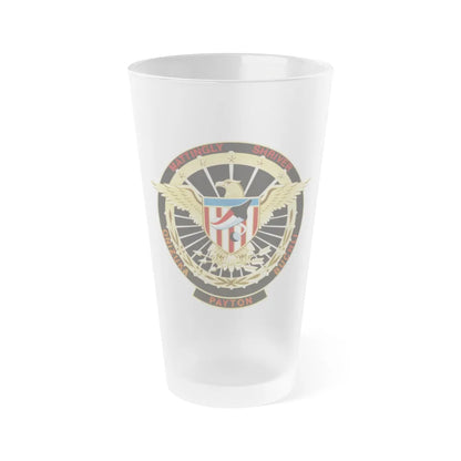 STS 51 c (NASA) Frosted Pint Glass 16oz-Go Mug Yourself