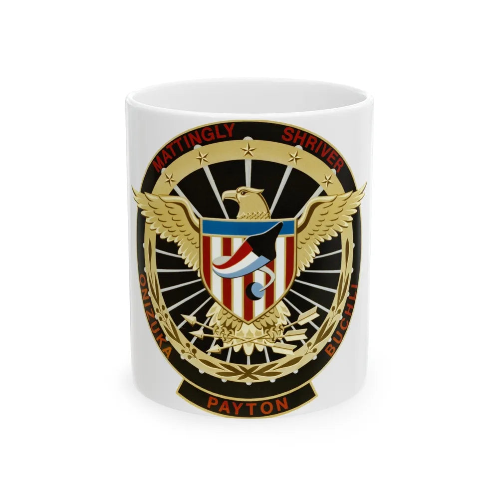 STS 51 c (NASA) White Coffee Mug-11oz-Go Mug Yourself