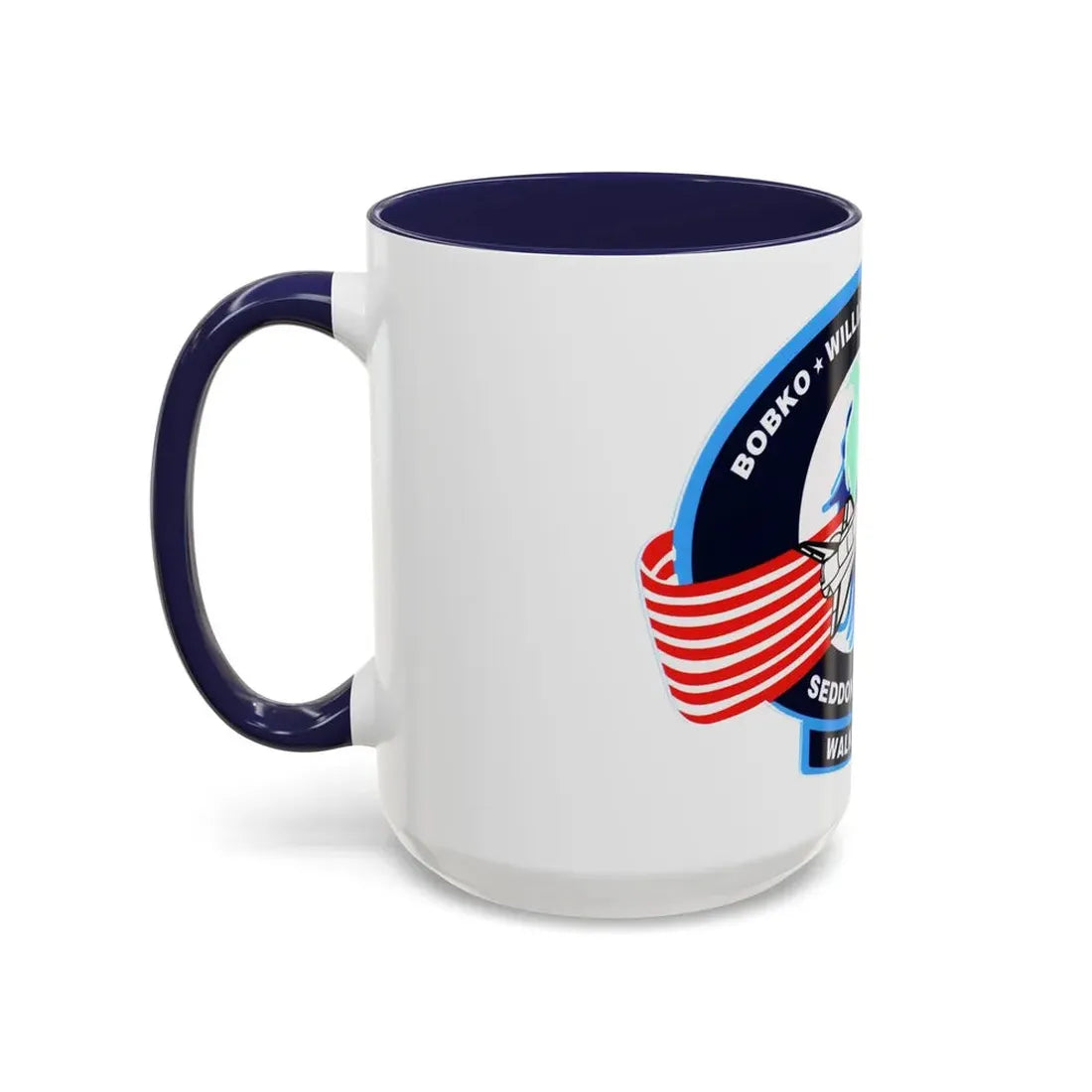 STS 51 d (NASA) Accent Coffee Mug - Go Mug Yourself