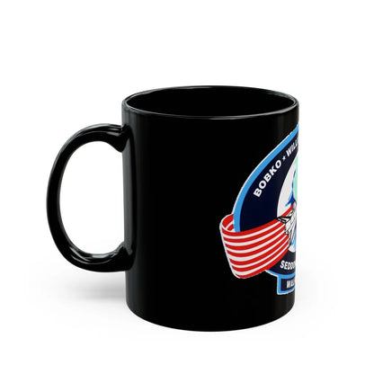 STS 51 d (NASA) Black Coffee Mug-Go Mug Yourself