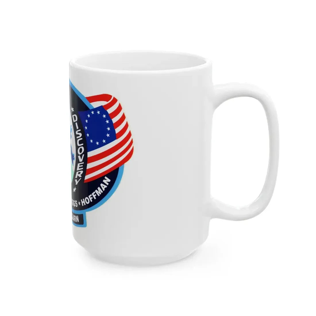 STS 51 d (NASA) White Coffee Mug - Go Mug Yourself