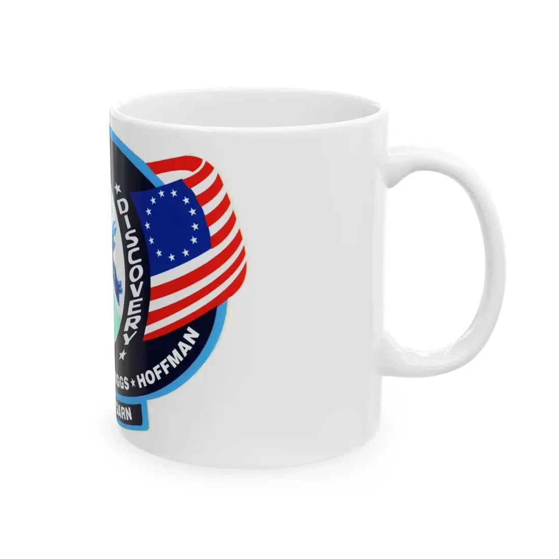 STS 51 d (NASA) White Coffee Mug - Go Mug Yourself