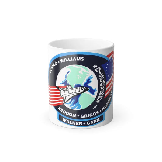 STS 51 d Patch NASA - Color Changing Mug 11oz-11oz-Go Mug Yourself