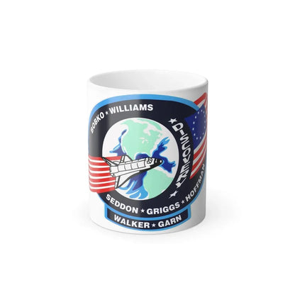 STS 51 d Patch NASA - Color Changing Mug 11oz Default Title 11oz - Go Mug Yourself