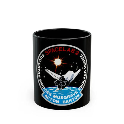 STS 51 f (NASA) Black Coffee Mug 11oz - Go Mug Yourself
