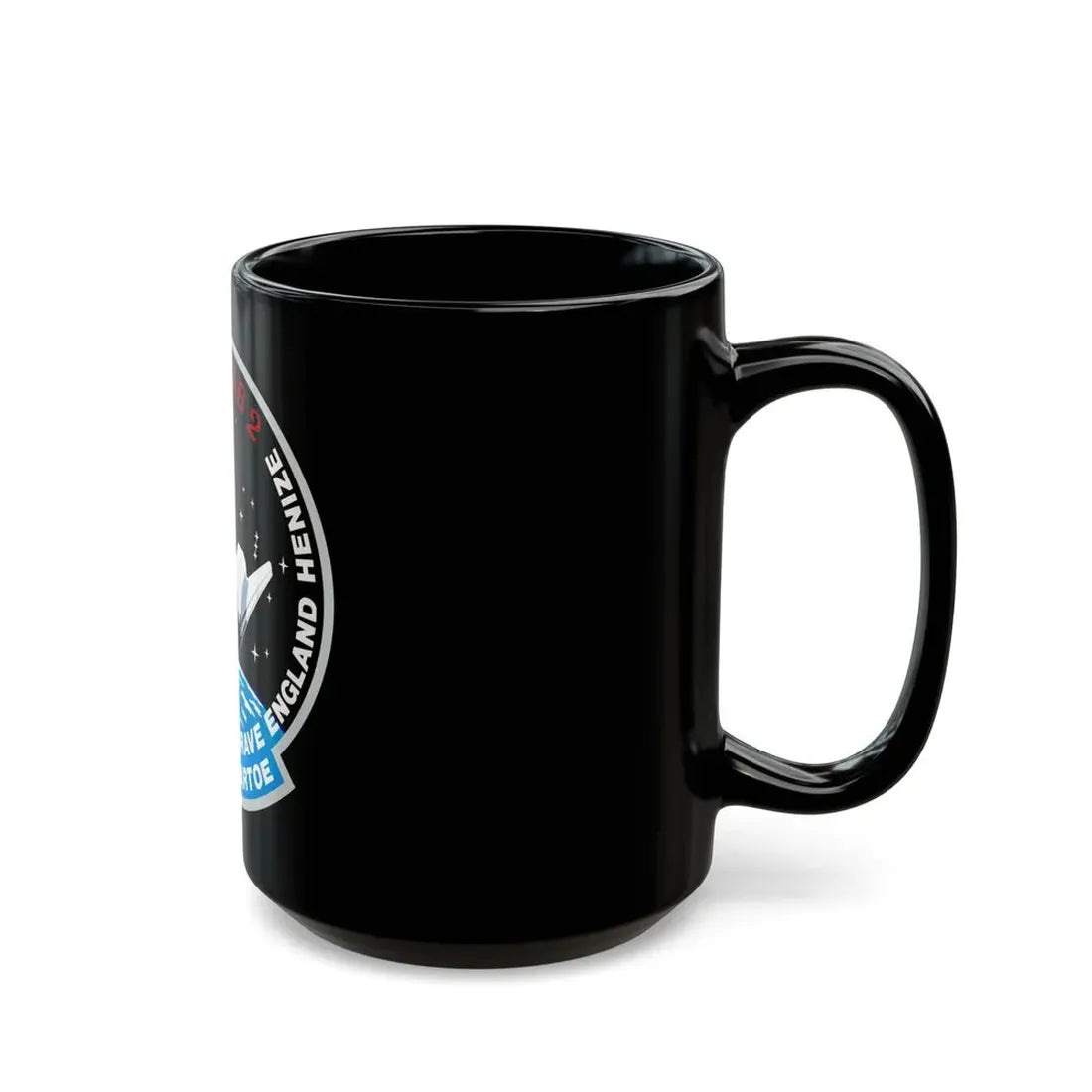 STS 51 f (NASA) Black Coffee Mug - Go Mug Yourself