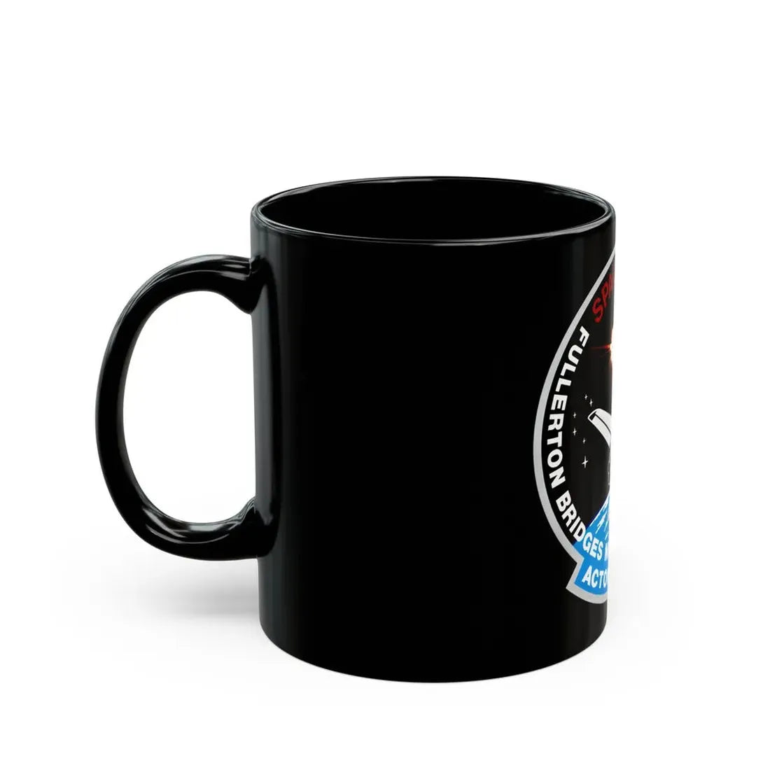 STS 51 f (NASA) Black Coffee Mug - Go Mug Yourself