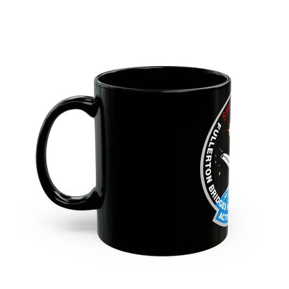 STS 51 f (NASA) Black Coffee Mug - Go Mug Yourself