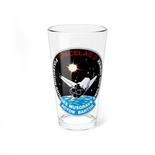 STS 51 f (NASA) Pint Glass 16oz 16oz - Go Mug Yourself