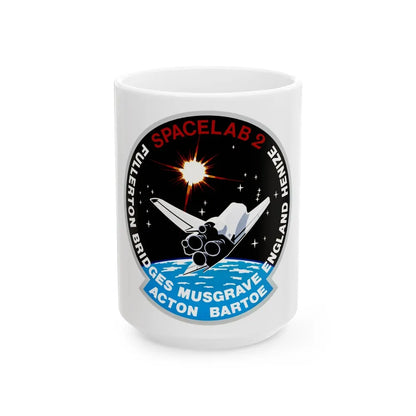 STS 51 f (NASA) White Coffee Mug-15oz-Go Mug Yourself