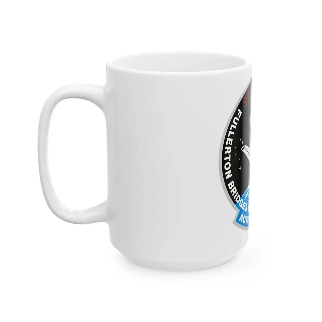 STS 51 f (NASA) White Coffee Mug - Go Mug Yourself