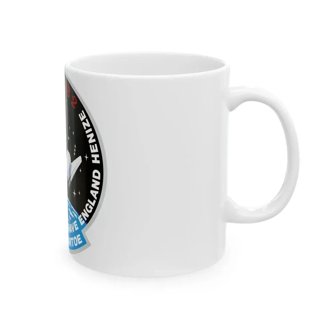 STS 51 f (NASA) White Coffee Mug - Go Mug Yourself