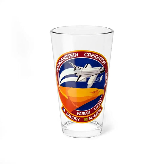 STS 51 g (NASA) Pint Glass 16oz 16oz - Go Mug Yourself
