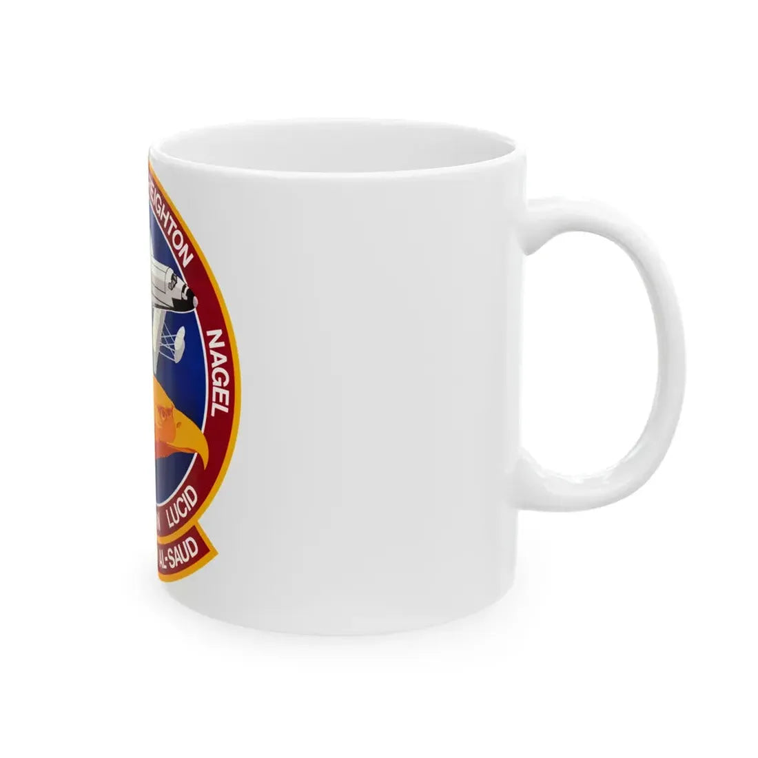 STS 51 g (NASA) White Coffee Mug - Go Mug Yourself