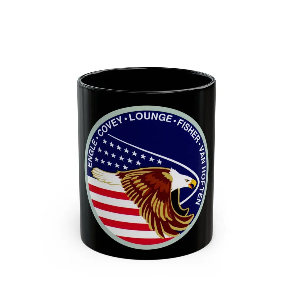 STS 51 i (NASA) Black Coffee Mug-11oz-Go Mug Yourself