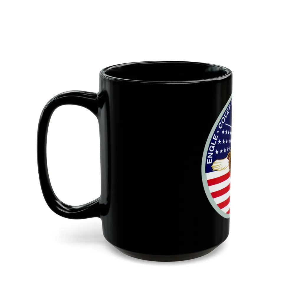 STS 51 i (NASA) Black Coffee Mug-Go Mug Yourself