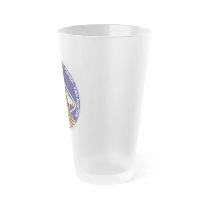 STS 51 i (NASA) Frosted Pint Glass 16oz - Go Mug Yourself