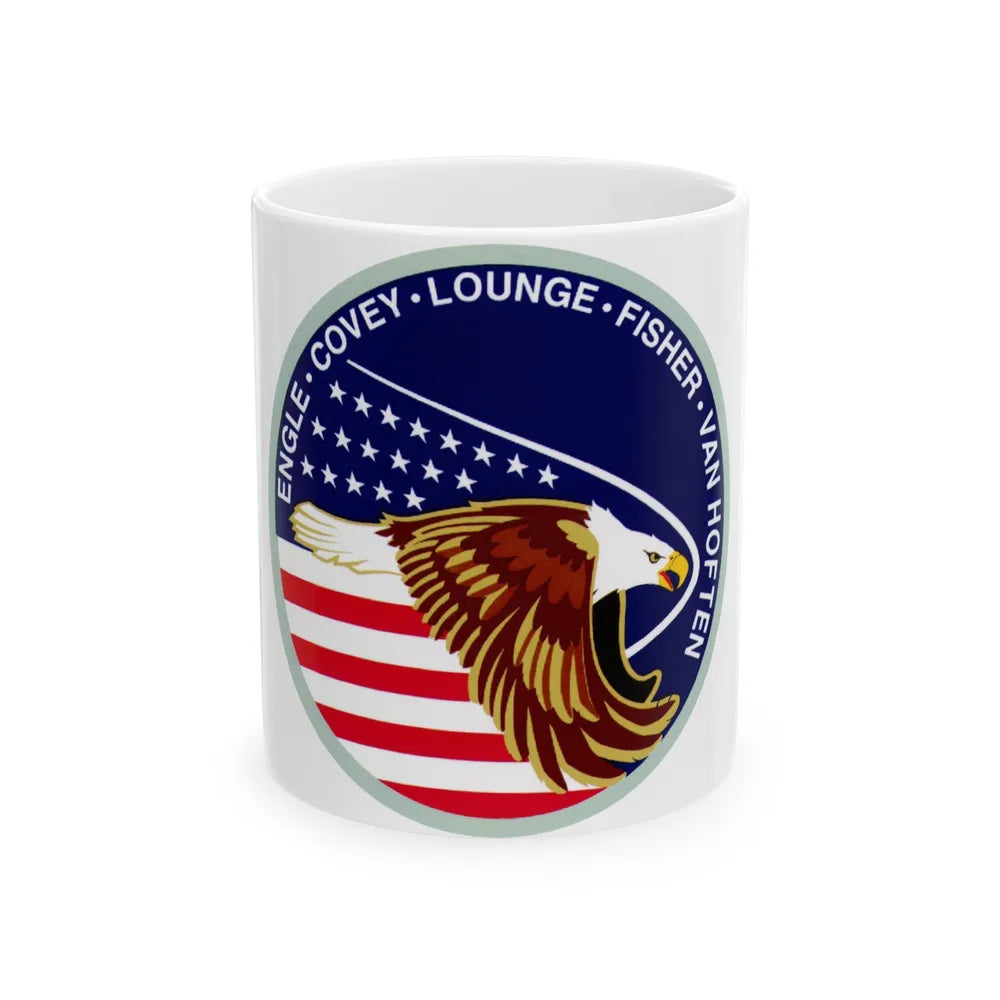 STS 51 i (NASA) White Coffee Mug-11oz-Go Mug Yourself