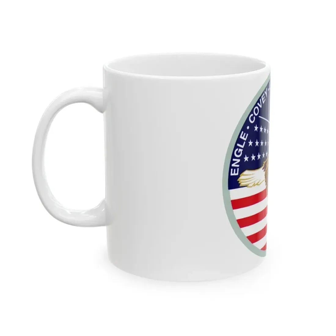 STS 51 i (NASA) White Coffee Mug - Go Mug Yourself