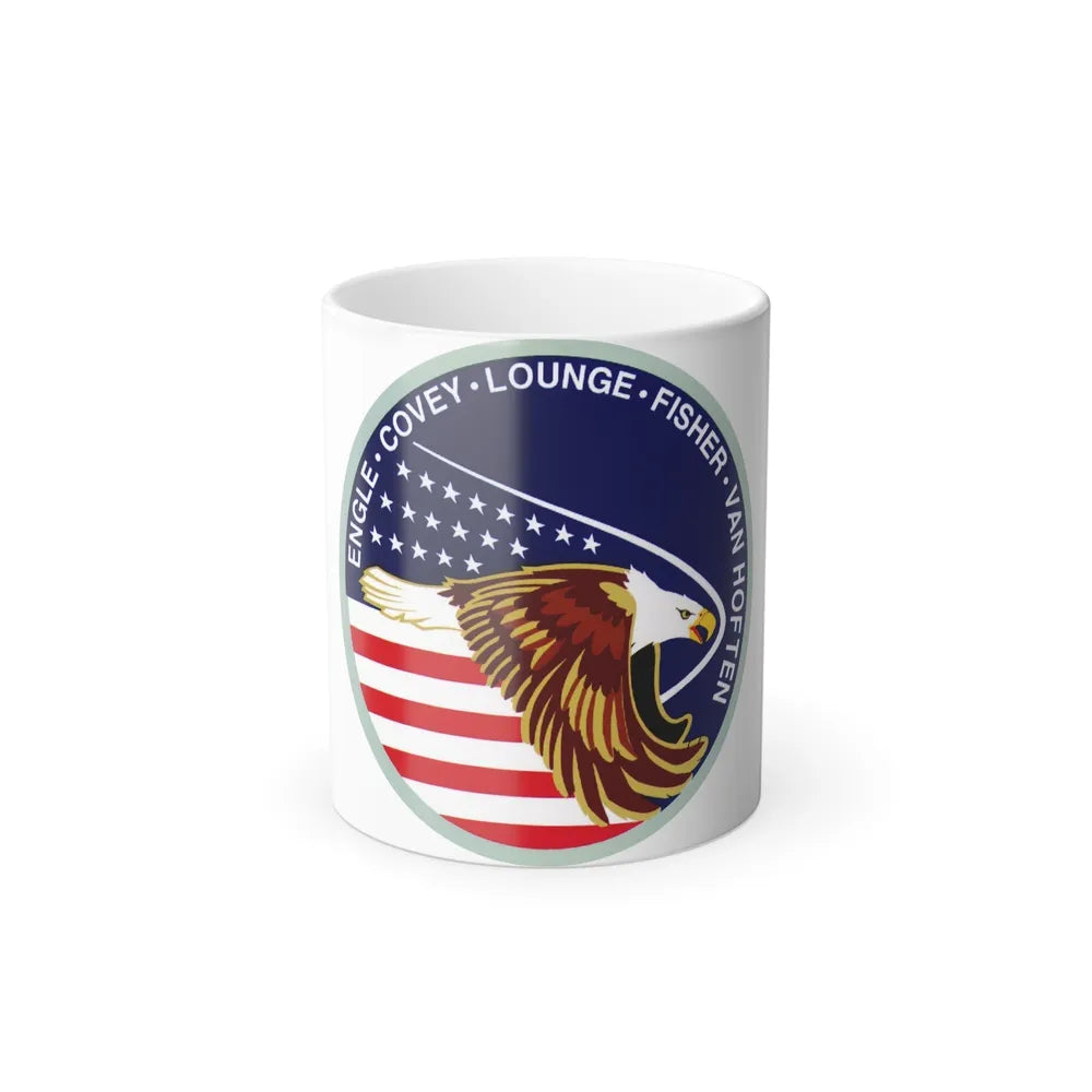 STS 51 i Patch NASA - Color Changing Mug 11oz-11oz-Go Mug Yourself