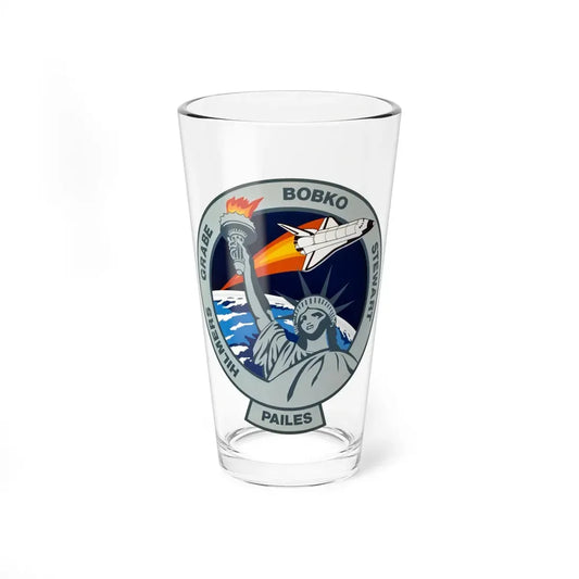 STS 51 j (NASA) Pint Glass 16oz 16oz - Go Mug Yourself