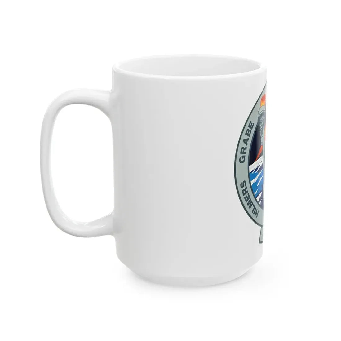 STS 51 j (NASA) White Coffee Mug - Go Mug Yourself