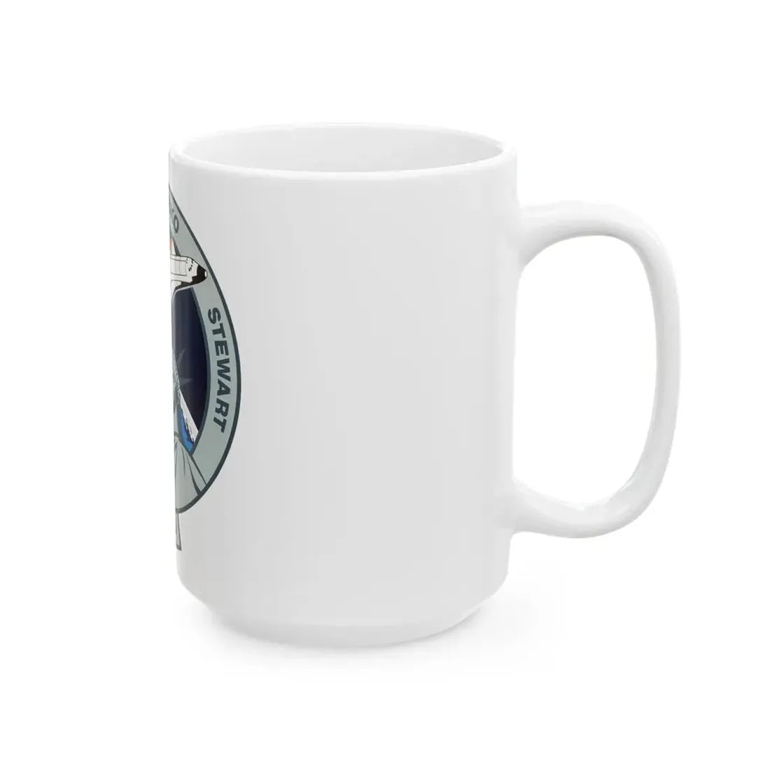STS 51 j (NASA) White Coffee Mug - Go Mug Yourself