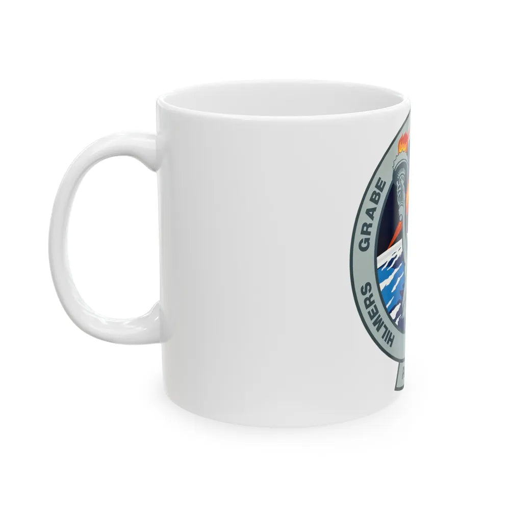 STS 51 j (NASA) White Coffee Mug-Go Mug Yourself