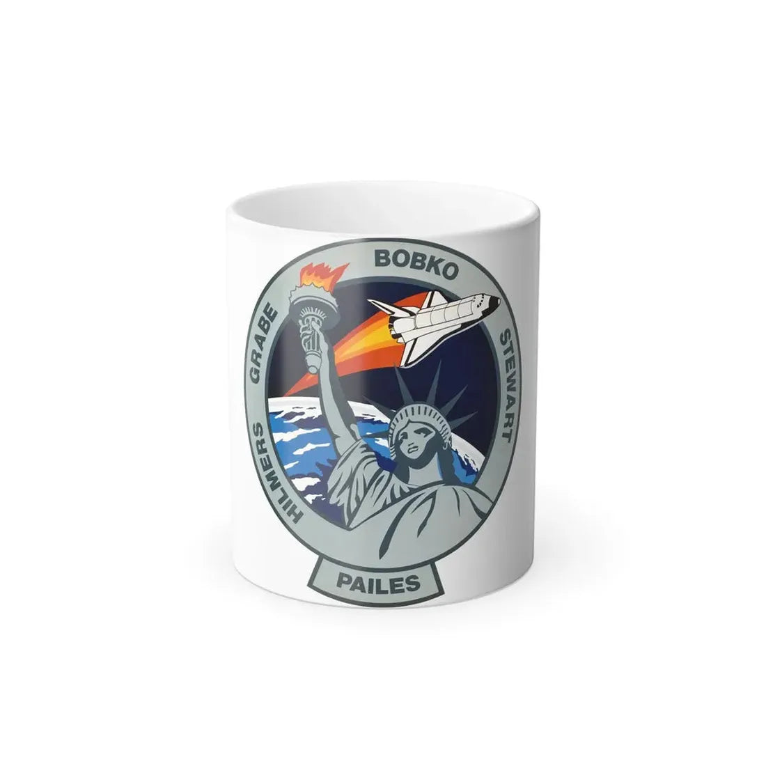 STS 51 j Patch NASA - Color Changing Mug 11oz Default Title 11oz - Go Mug Yourself