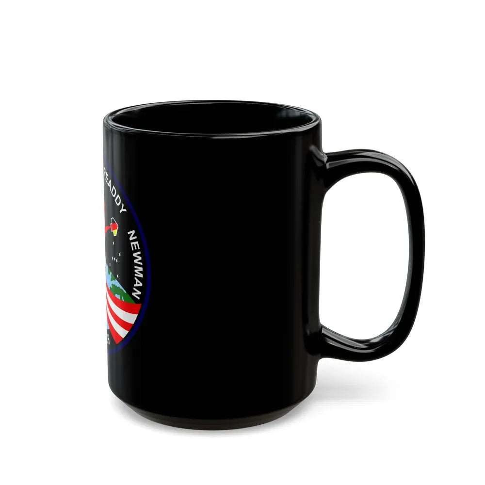 STS 51 L (NASA) Black Coffee Mug-Go Mug Yourself