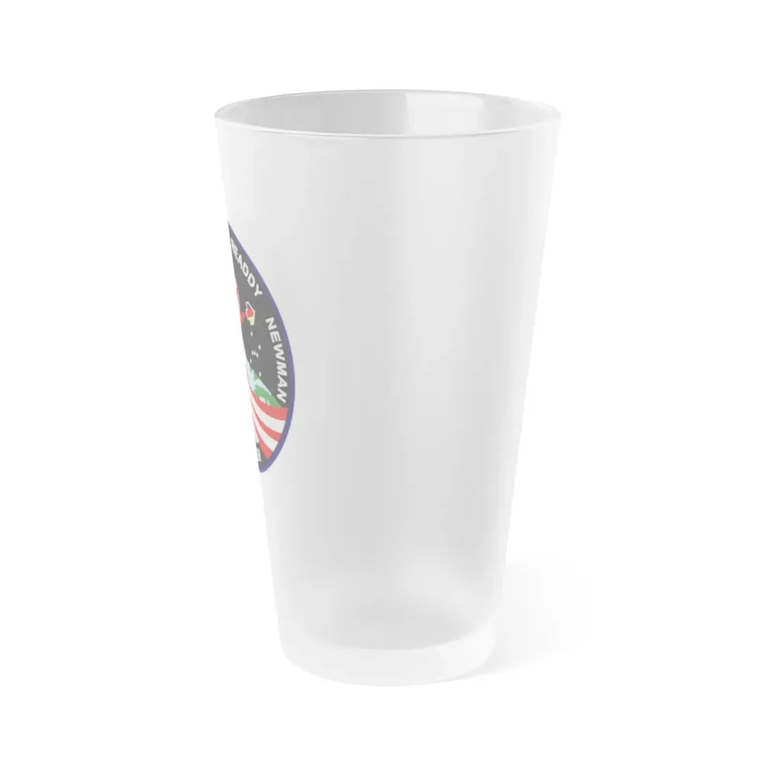 STS 51 L (NASA) Frosted Pint Glass 16oz - Go Mug Yourself