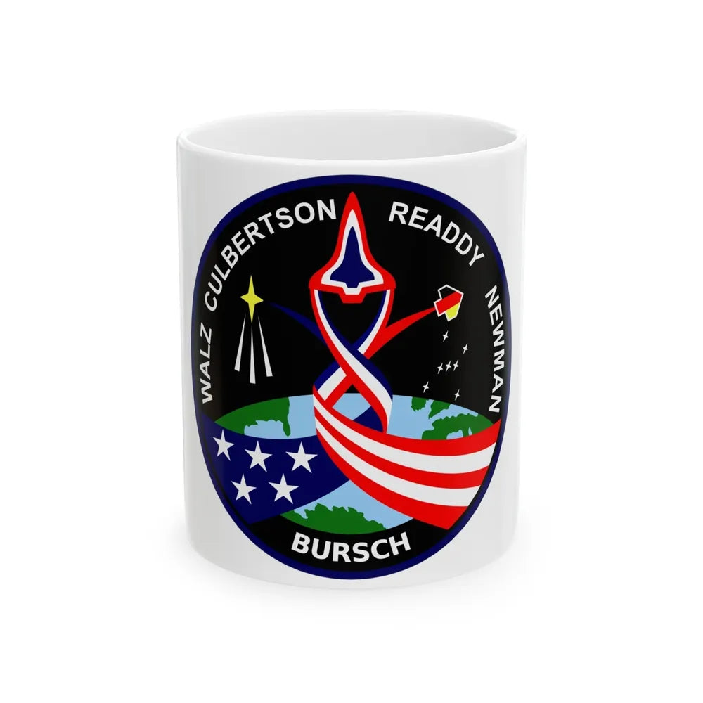 STS 51 L (NASA) White Coffee Mug-11oz-Go Mug Yourself