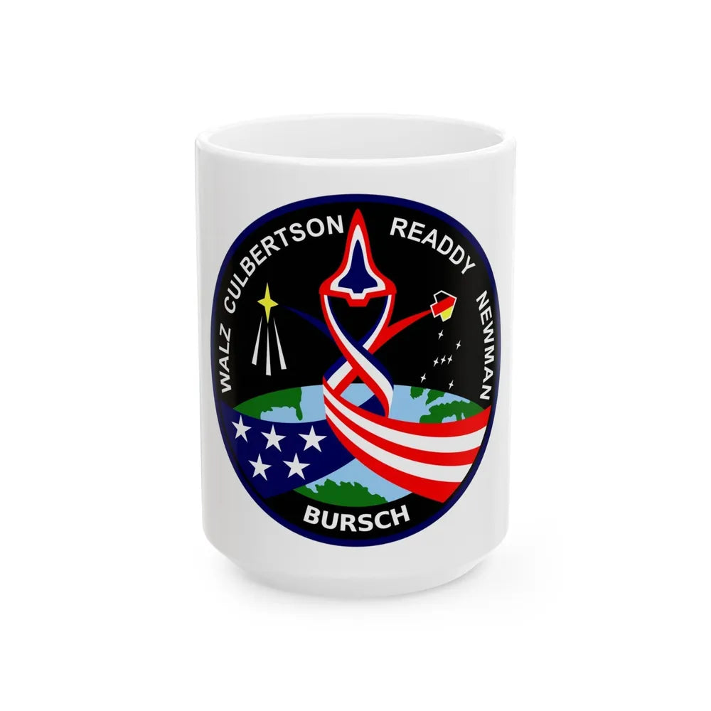 STS 51 L (NASA) White Coffee Mug-15oz-Go Mug Yourself