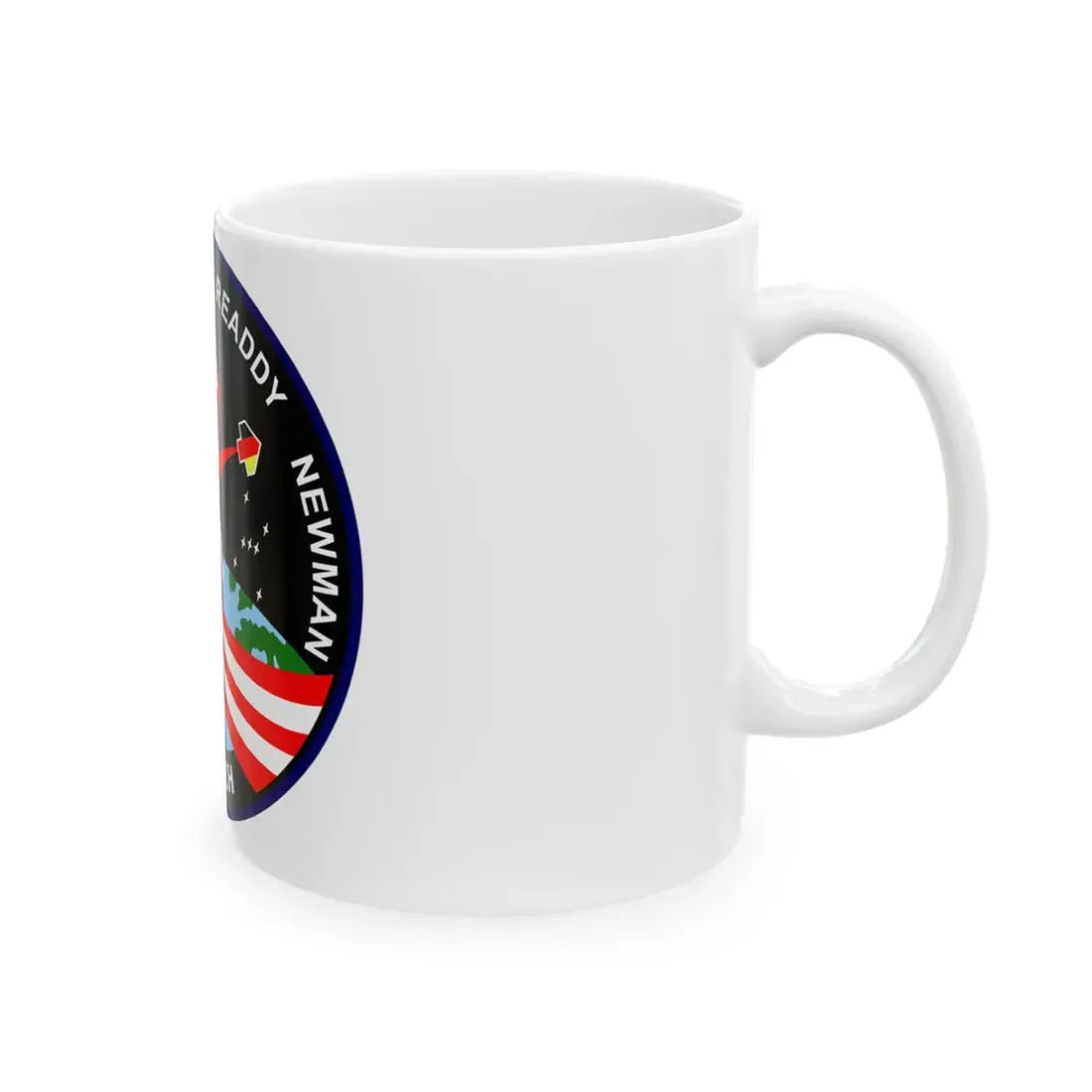 STS 51 L (NASA) White Coffee Mug - Go Mug Yourself