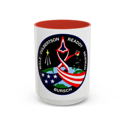 STS 51 (NASA) Accent Coffee Mug 15oz Red - Go Mug Yourself