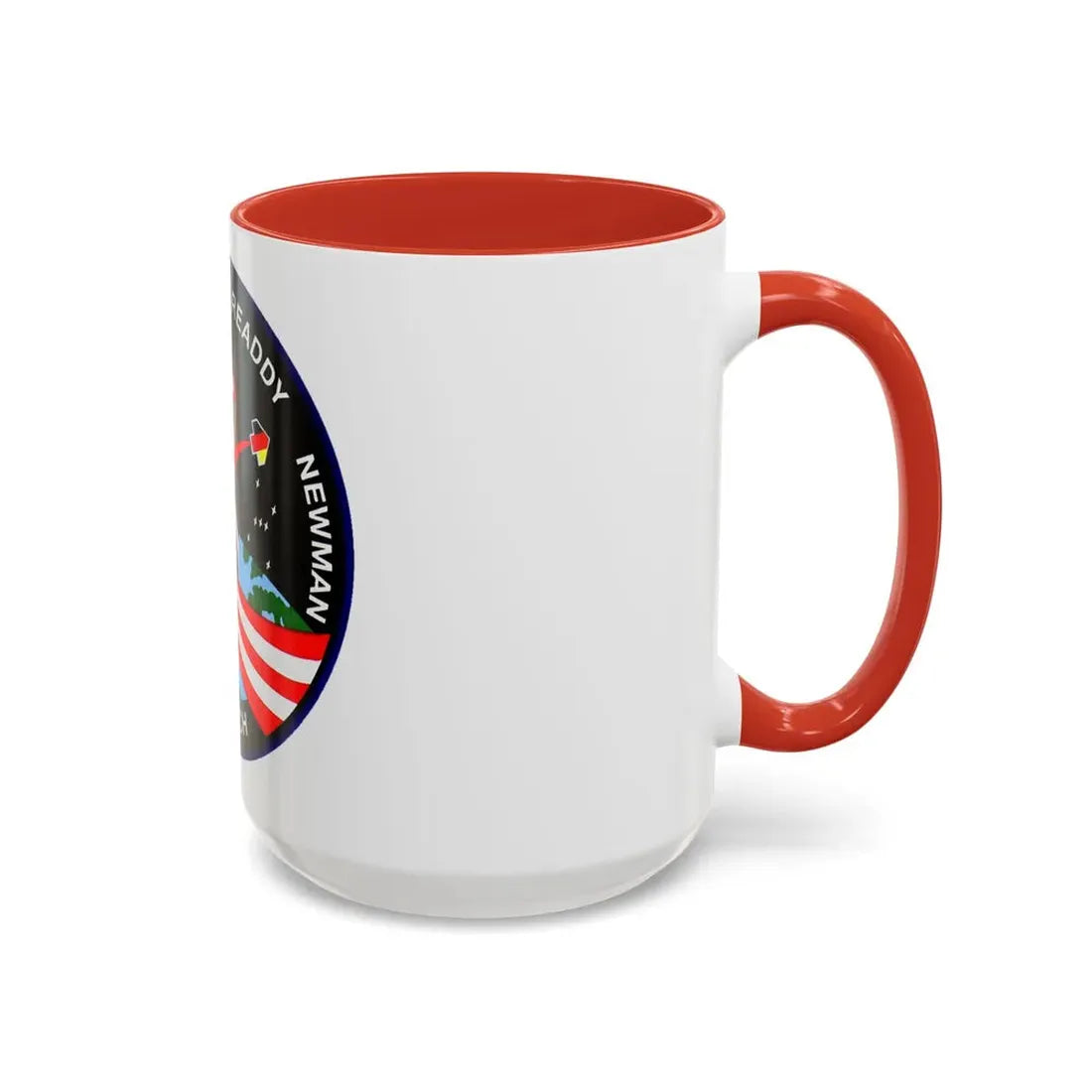 STS 51 (NASA) Accent Coffee Mug - Go Mug Yourself